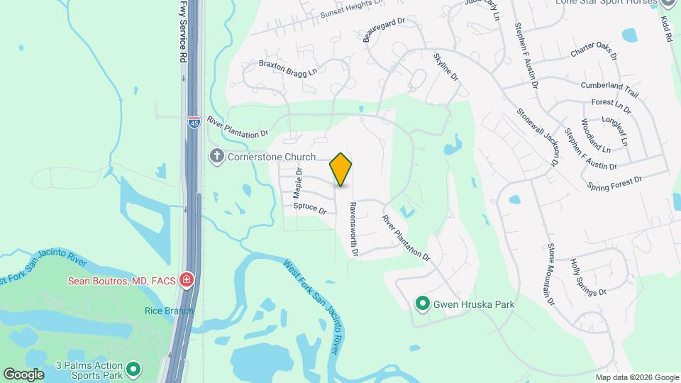 633 Mosswood Dr Map and Location Details