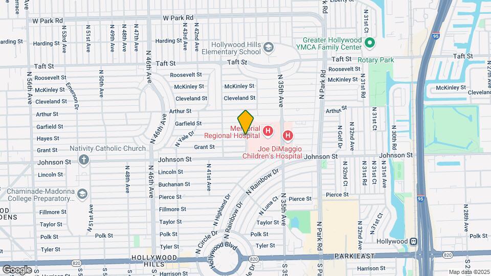 551 Crescent Dr Map and Location Details
