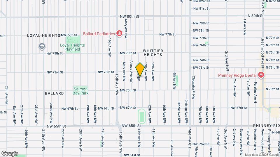 7038 14th Ave NW Map and Location Details