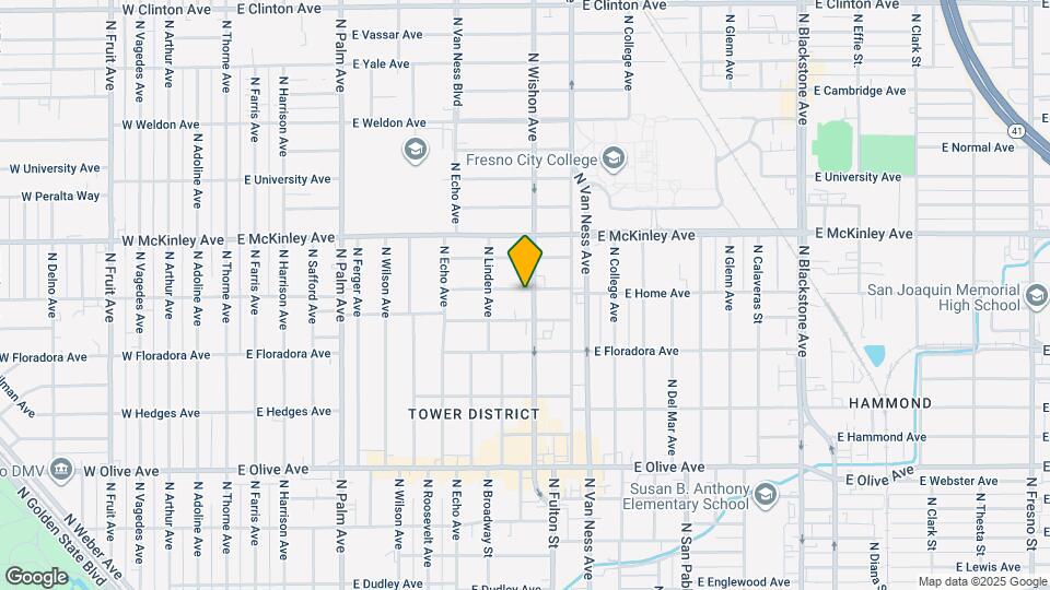 766 E Home Ave Map and Location Details