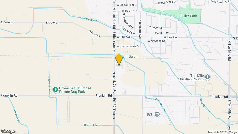 388 N Traquair Ln Map and Location Details