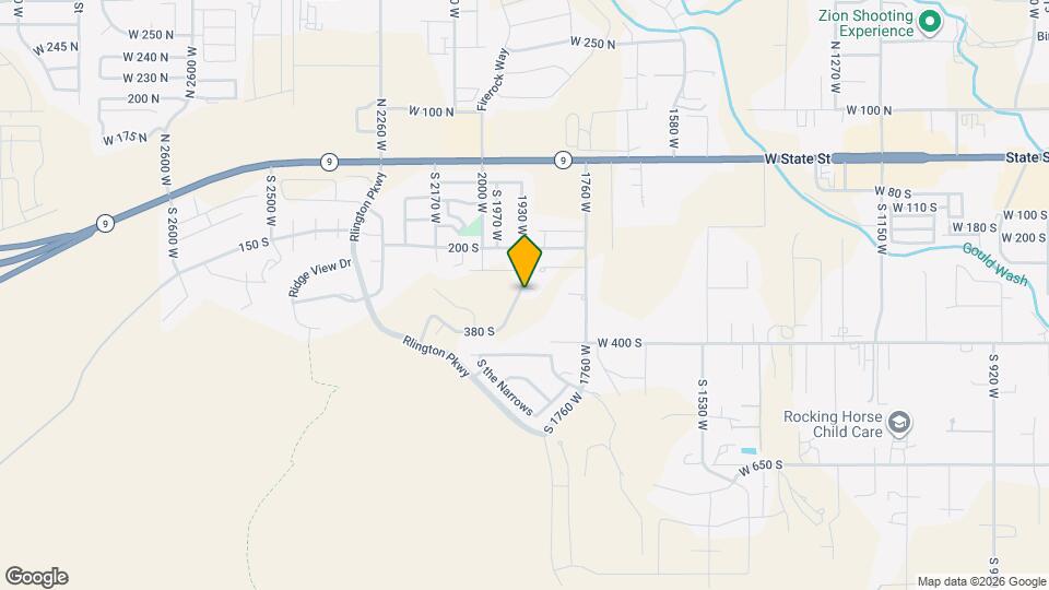 293 S 1930 W Map and Location Details