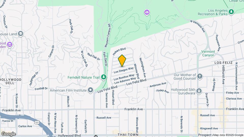 5238 Los Encantos Way Map and Location Details