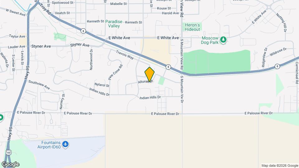 1039 Alturas Dr Mapa y Detalles de la Ubicación