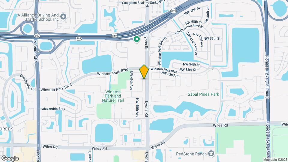 5148 NW 47th Ave Map and Location Details