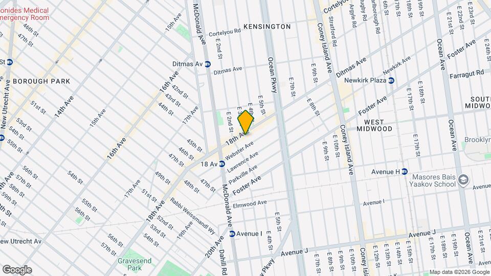 4131 18th Ave Mapa y Detalles de la Ubicación