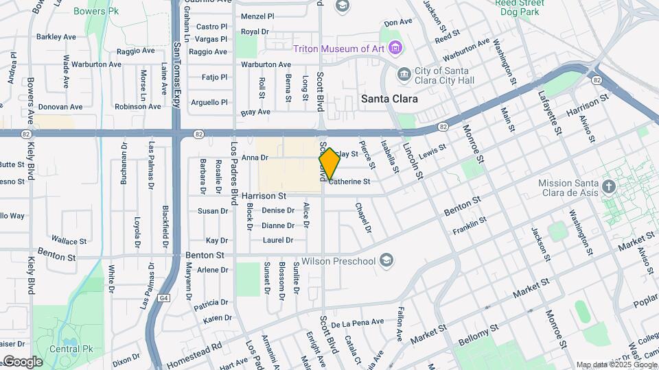 1888 Catherine St Mapa y Detalles de la Ubicación