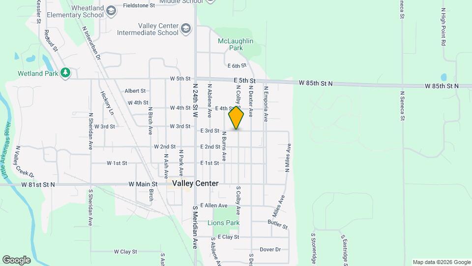 333 N Colby Ave Map and Location Details