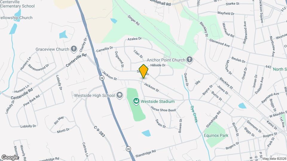 1046 Jackson St Map and Location Details