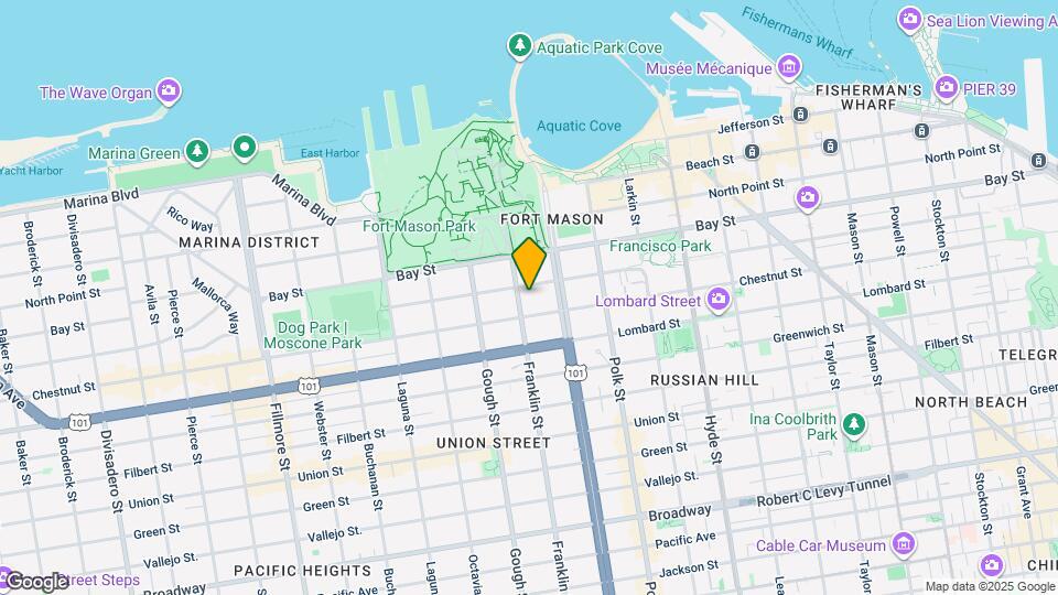 3044 Franklin St Map and Location Details
