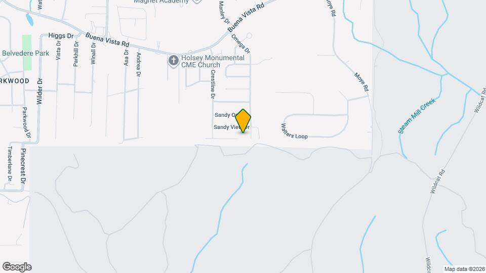 6439 Sandy Bottom Dr Map and Location Details