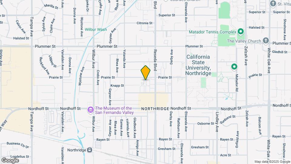 Northridge Manor Map and Location Details
