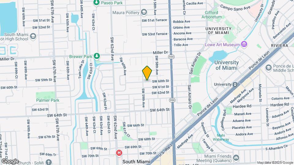 5868 SW 60th St-Unit -2 Map and Location Details