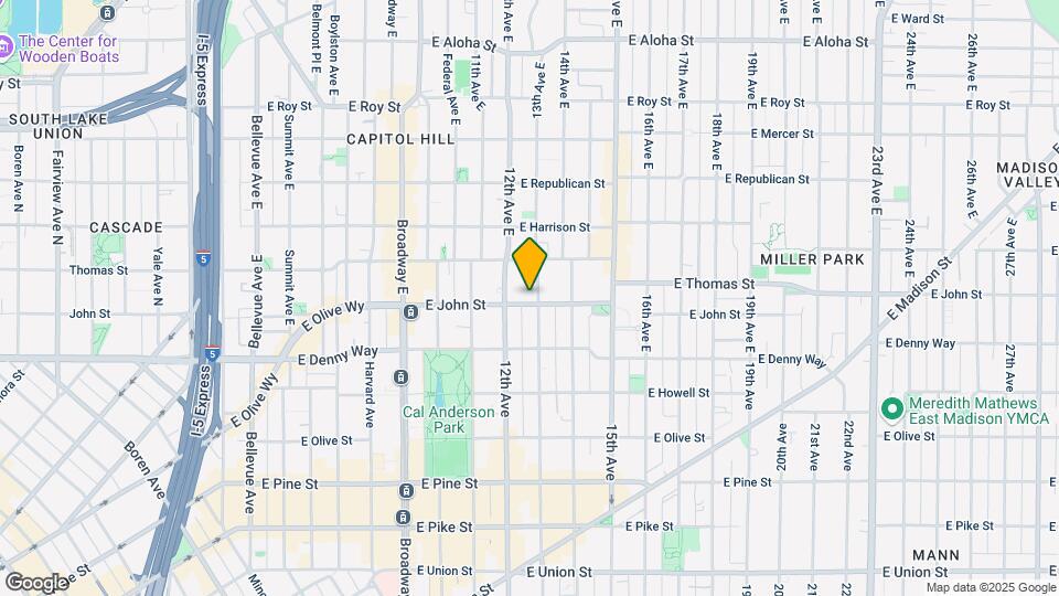 205 13th Ave E Map and Location Details