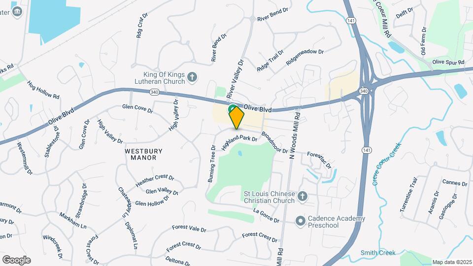 627 Broadmoor Dr Map and Location Details