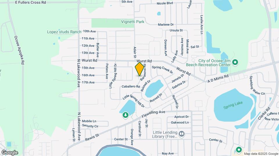 1207 Adeleide Ct Map and Location Details