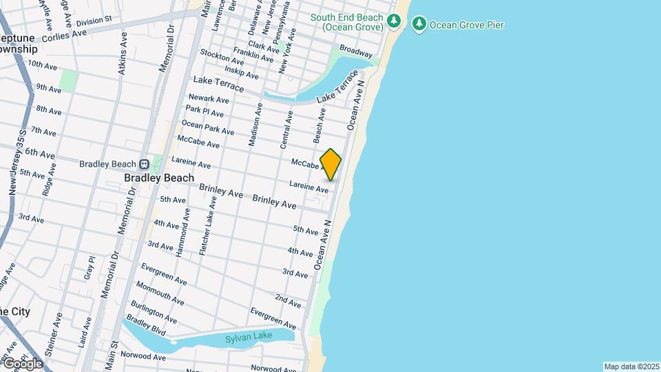 703 Ocean Ave Map and Location Details