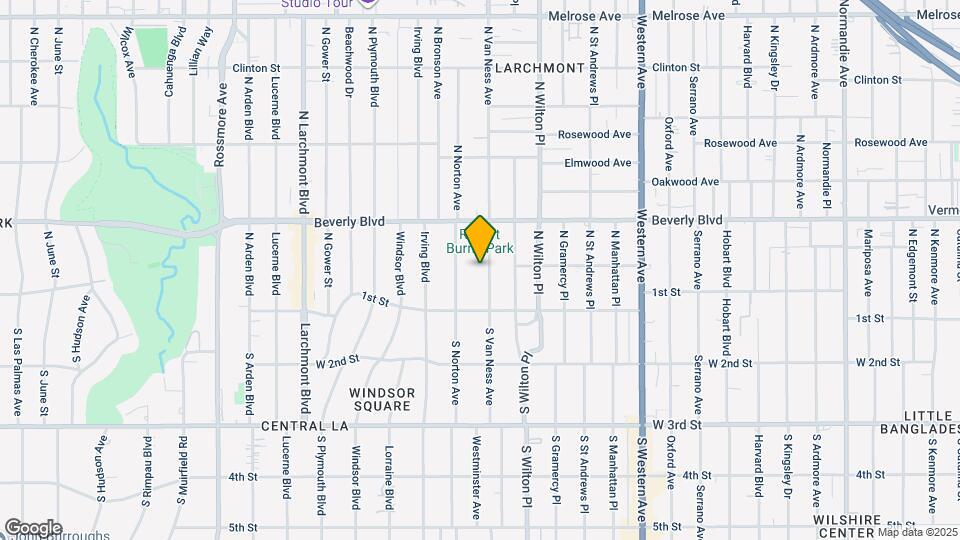 149 N Van Ness Ave Map and Location Details