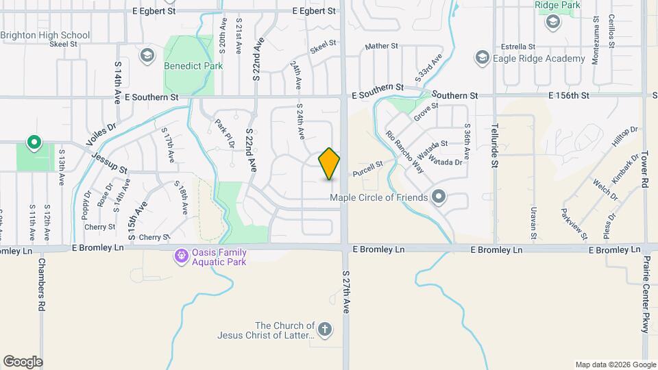 2455 Wolf Creek Dr Mapa y Detalles de la Ubicación