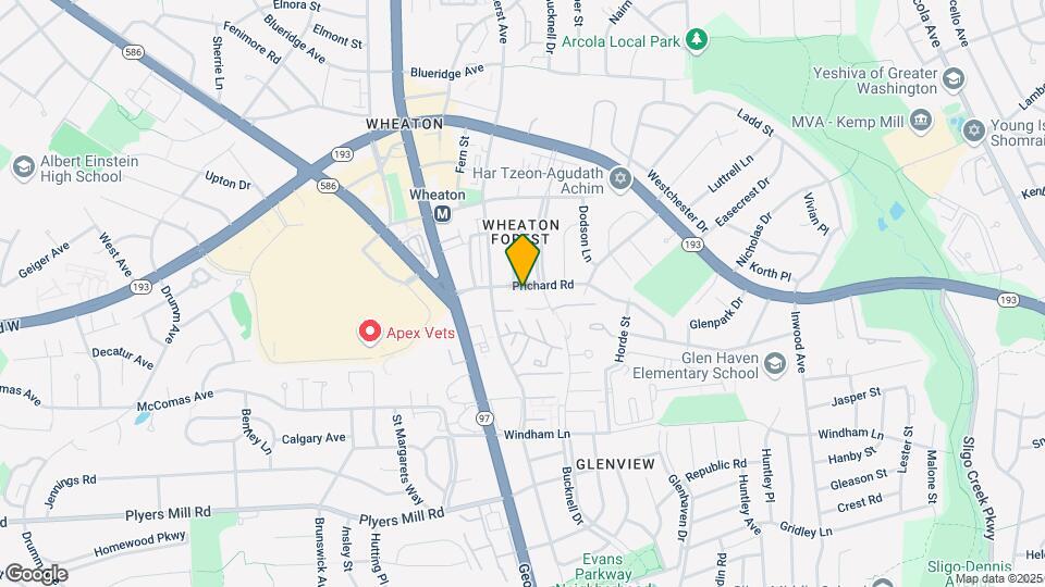 2204 Prichard Rd Map and Location Details