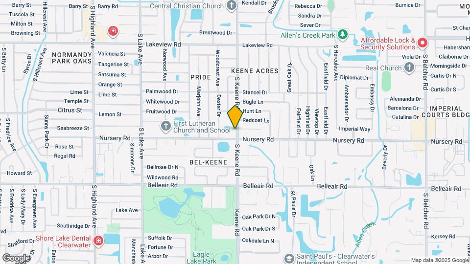 1466 S Keene Rd Map and Location Details