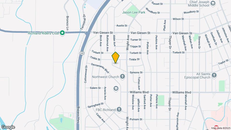 2118 Symons St Map and Location Details