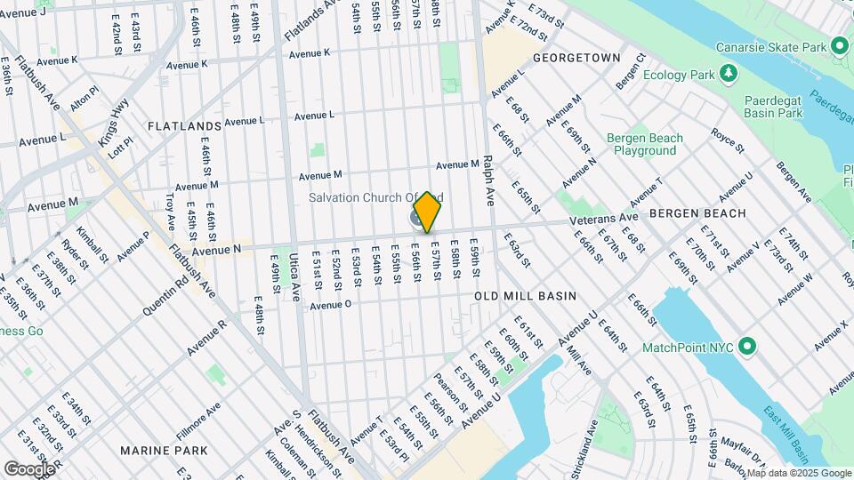 5614 Avenue N Mapa y Detalles de la Ubicación