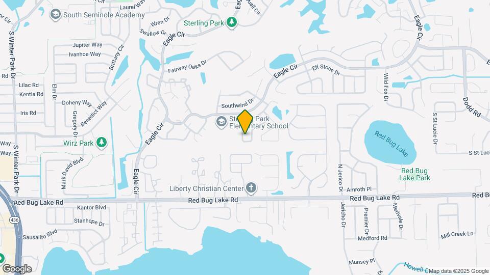 1345 Bridlebrook Dr Map and Location Details