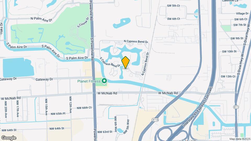 2212 S Cypress Bend Dr Mapa y Detalles de la Ubicación