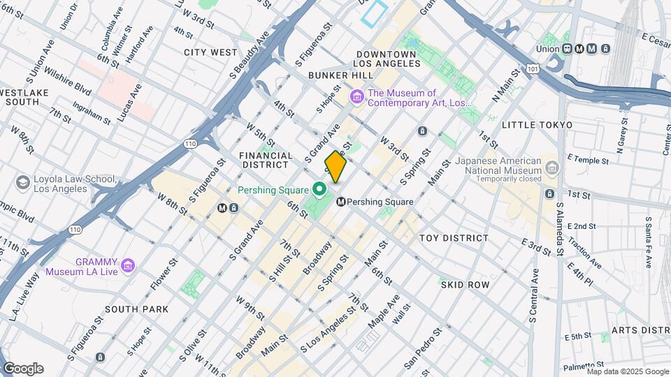 Title Guarantee Lofts Map and Location Details