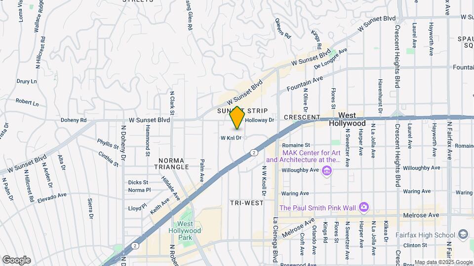 8615 W Knoll Dr Map and Location Details