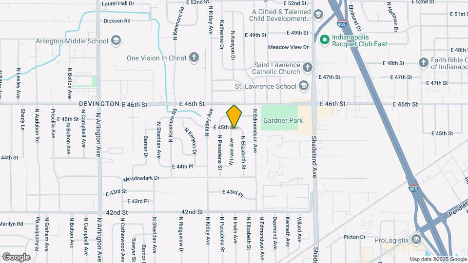4475 N Irwin Ave Map and Location Details