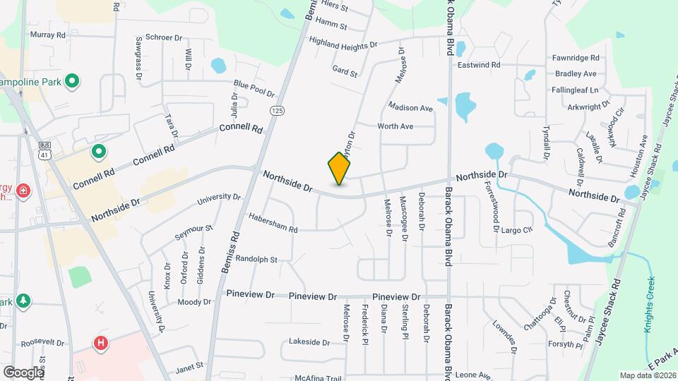 804 Northside Dr Map and Location Details