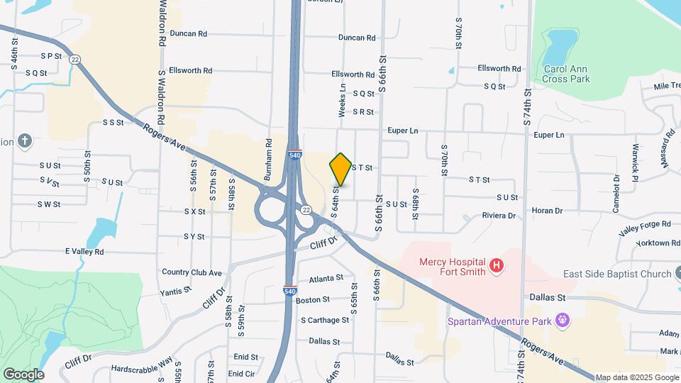 2309 S 64th St Map and Location Details