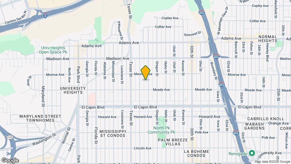 4446 Hamilton St-Unit -3 Map and Location Details