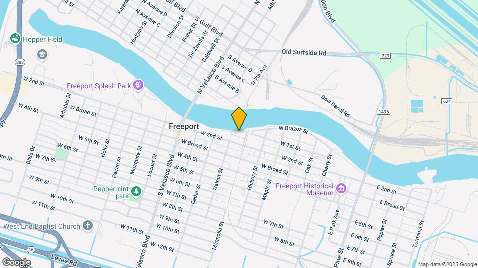 717 W Brazos St Map and Location Details