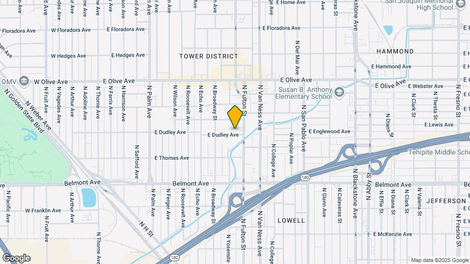 827-829 E Dudley Ave Map and Location Details