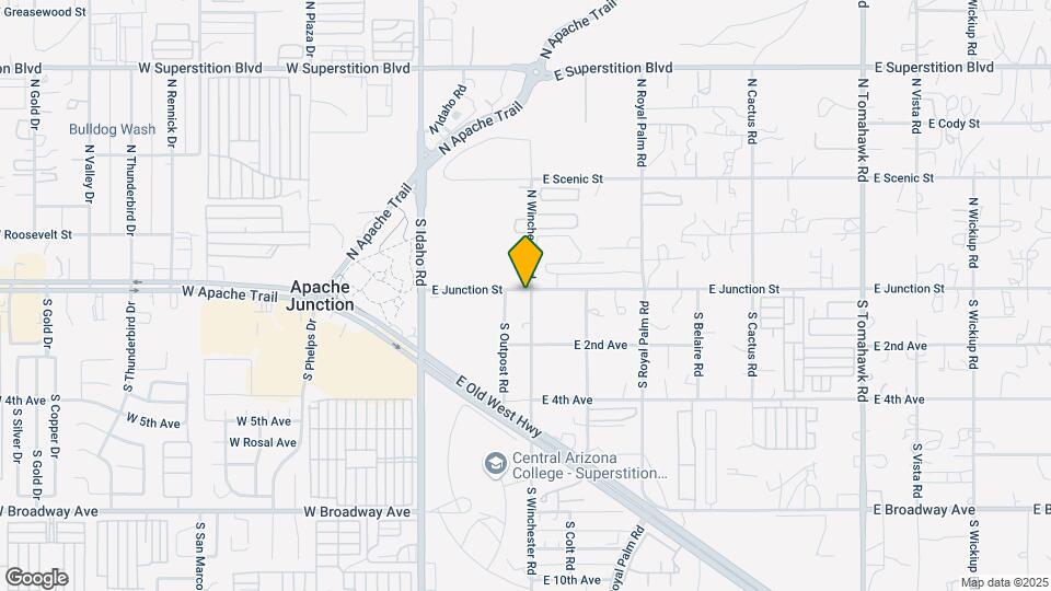 Junction Four-Plex - All 2 Bed, 1 Ba Map and Location Details