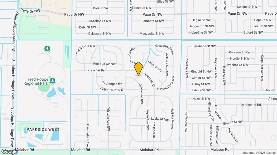 1699 Givens Ct NW Map and Location Details