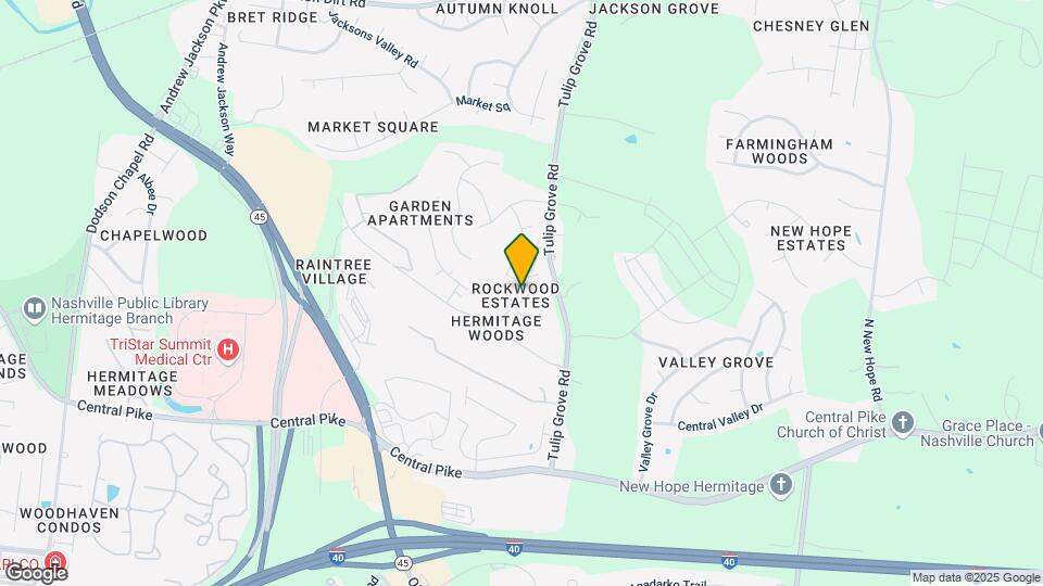 1025 Saddlestone Dr Map and Location Details
