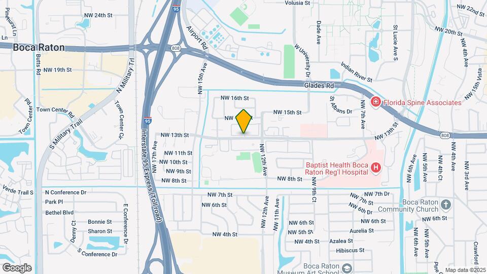 1251 NW 13th St Map and Location Details