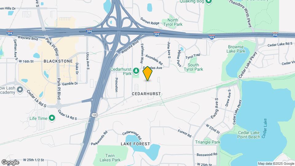 4524 Cedar Lake Rd S, Unit 3 Map and Location Details
