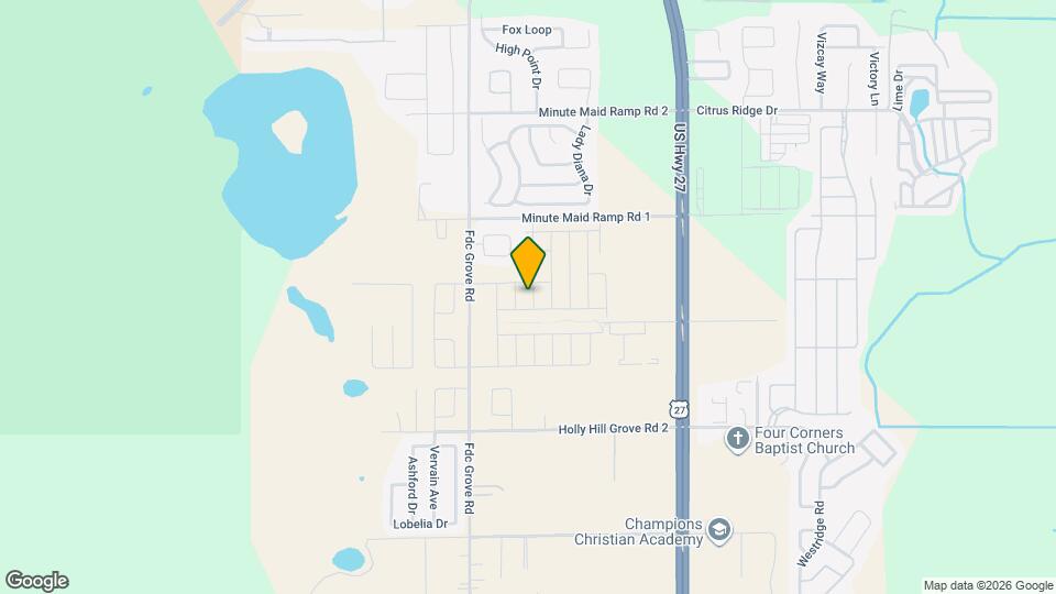 1623 Thicket Ave Map and Location Details