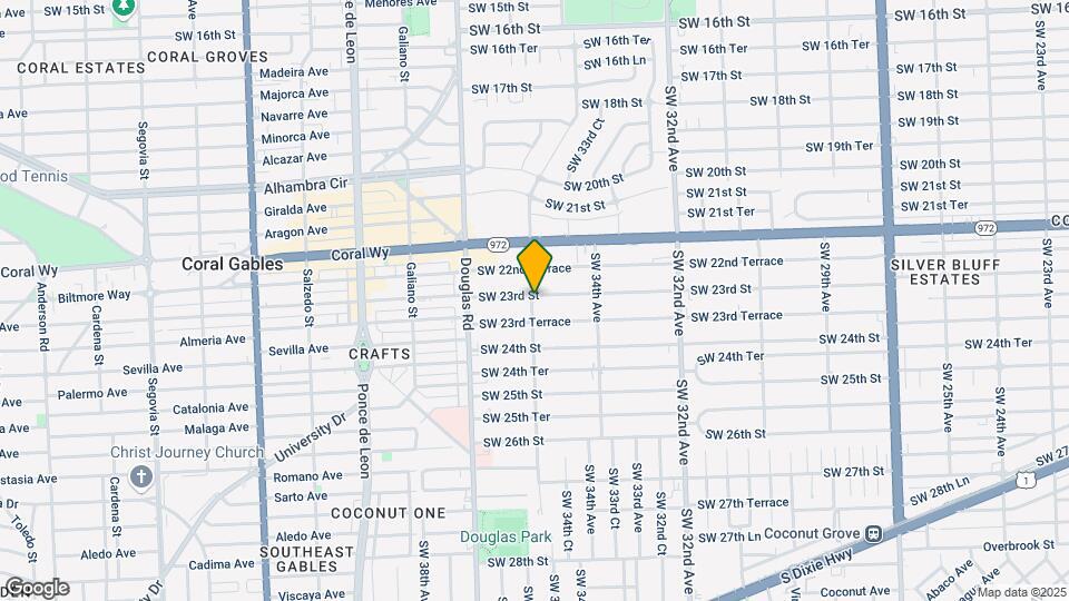 3580 SW 23rd St Map and Location Details