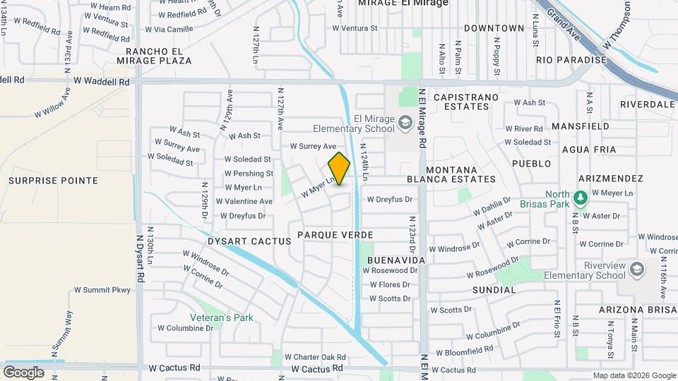 12514 W Valentine Ave, Unit 6-311 Map and Location Details