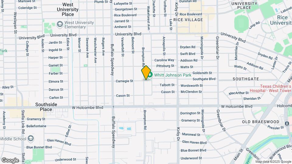6601 Brompton Rd Map and Location Details