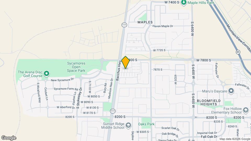 7877 Cronus Ln Map and Location Details