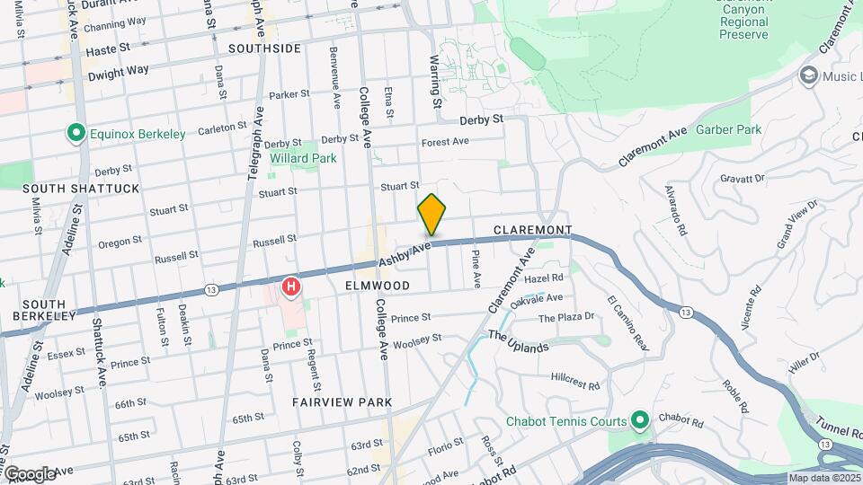 2803 Ashby Ave Map and Location Details