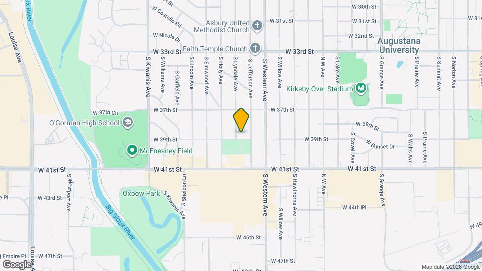 2206 W 39th St Map and Location Details