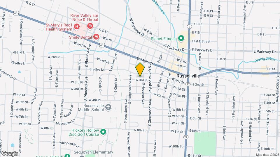 806 W 3rd St Map and Location Details
